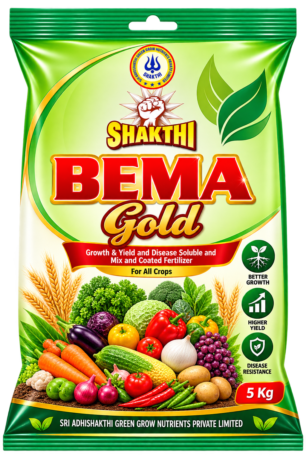 Bema Gold fertilizer package